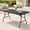 Black, variant on ROSVOVO 8FT Folding Table, Portable Foldable Outdoor Picnic Camping Table with HDPE Top and Iron Frame, White