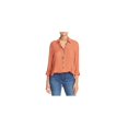 thumbnail image 1 of Free People That's A Wrap - Camiseta con botones para mujer, color rojo, XS, 1 of 2