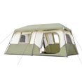thumbnail image 4 of 8 Person Camping Tent Setup in 60 Seconds with Rainfly, Instant Cabin Tent  for Family Camping & Hiking, Upgraded Ventilation, Army Green & White, 4 of 5