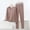 Suit-542Khaki, variant on Gamivast Thermal Underwear Women Set Scoop Neck Long Sleeve Top & Pants Base Layer Winter Warm Long Johns Soft Sleepwear Ski Suits Comfy Fit