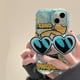 thumbnail image 3 of Powerpuff Girl Stand Holder Funda De Teléfono Para IPhone 11 13 14 12 Pro MAX X XR XS 6 6S 7 8 Plus SE 2020 11Pro 14Plus Silicona Suave Protector A Prueba De Golpes Transparente Laser Wave Cubierta, 3 of 4