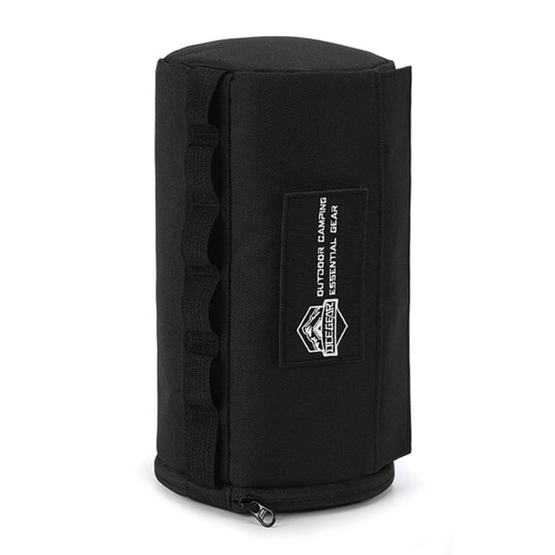 Soporte de almacenamiento de rollo de papel Estuche de tejido al aire libre para picnic Camping Senderismo (Negro) Ehuebsd Para Estrenar