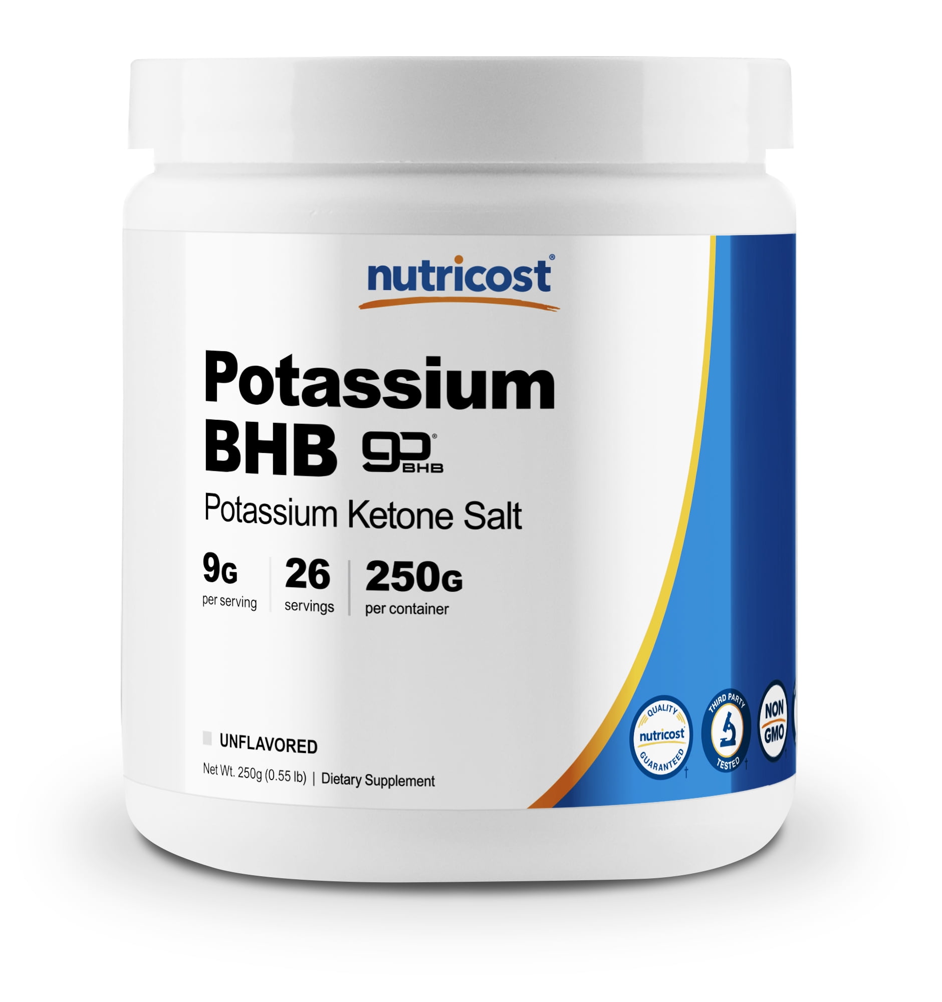 Nutricost Potassium BHB Salts, Exogenous Ketone Supplement (250 Grams