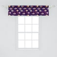 thumbnail image 2 of Ambesonne Fish Valance Pack of 2, Rainbow Patterned Animals, 54"X12", Multicolor, 2 of 2