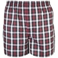 thumbnail image 3 of Gildan Men's Woven Boxer Underwear, 5-Pack, Red/Grey, Xlarge, 3 of 6