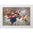 thumbnail image 1 of Adamczyk, Jacek 24x17 White Modern Wood Framed Museum Art Print Titled - Flowers with Light II, 1 of 4