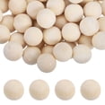 thumbnail image 1 of Uxcell Paquete de 160 Bolas de Madera, Bolas de Madera sin Terminar de 20mm, Perlas Redondas de Madera Dura Sólida de Abeto Natural para Manualidades DIY, Adornos de Navidad, Fabricación de Joyería, 1 of 6