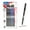 Assorted, variant on BAZIC GeLuxe Gel Ink Roller Pen, Black Color, 1.0 mm Medium Point (6/Pack), 1-Pack