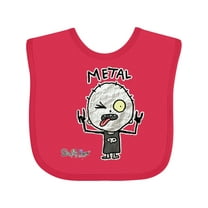 Inktastic Metal Face Boys or Girls Baby Bib