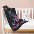 thumbnail image 3 of Just a Girl Who Loves Horses Blanket Soft Fluffy Lightweight Cozy Fuzzy Throws for Couch Bed Birthday Gift Friends Girls Boys All Seasons Non-Shedding Fluff 50"x60" for Teen, 3 of 6