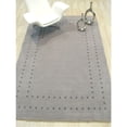 thumbnail image 3 of EORC Silver Handmade Wool Transitional Lori Baft Rug, 6' x 9', 3 of 3