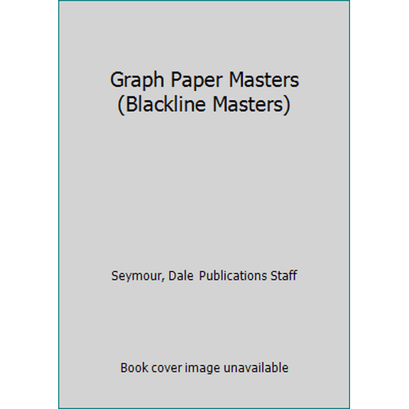 Pre-Owned Graph Paper Masters (Blackline Masters) (Paperback) 0866514902 9780866514903