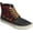 Black/Buff Check, variant on Men's Sperry Top-Sider Bahama Storm Waterproof High Top Buff Check Leather/Suede 10 M