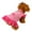Pink, variant on CICRKHB Dog Vest Summer Cute Pet Puppy Small Dog Cat Pet Dress Apparel Clothes Fly Sleeve Dress Pet Supplies Pink