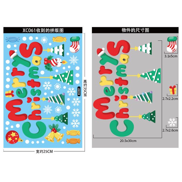 Colgante de puerta de dibujos animados, decoración navideña, Papá Noel, hombre de jengibre, Feliz Navidad, 2023