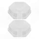 thumbnail image 1 of Pair of Door Pull-Up Bar End Pads with Suction Cup Covers for Home Gym Training Use, 1 of 4