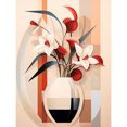 thumbnail image 1 of 5D DIY Con Taladro Artesanía Flores Geométricas 30x40cm Blanco, 1 of 9
