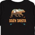thumbnail image 4 of Inktastic South Dakota Vacation Bear Silhouette Boys or Girls Long Sleeve Toddler T-Shirt, 4 of 5