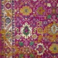 thumbnail image 3 of 594259 Laraline Vintage Turkish Medallion Faded Fuchsia Area Rug 7'10" x 10', 3 of 3