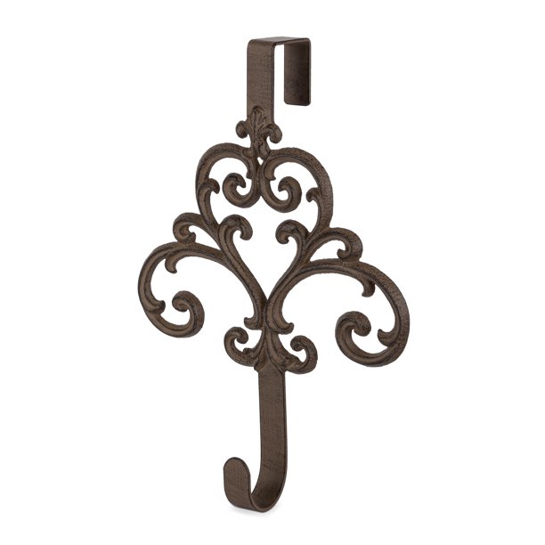 Gerson Metal Acanthus Wreath Door Hanger