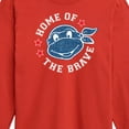 thumbnail image 3 of Teenage Mutant Ninja Turtles - Born Raised USA - Youth Long Sleeve Tee, 3 of 5
