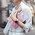 thumbnail image 2 of Fintie Case for Samsung Galaxy Tab S8/Tab S7 11 Inch (Model SM-X700/X706/T870/T875/T878) with Built-in S Pen Holder, Multiple Angle Portfolio Business Cover with Pocket Auto Sleep/Wake, Dreamy Marble, 2 of 10
