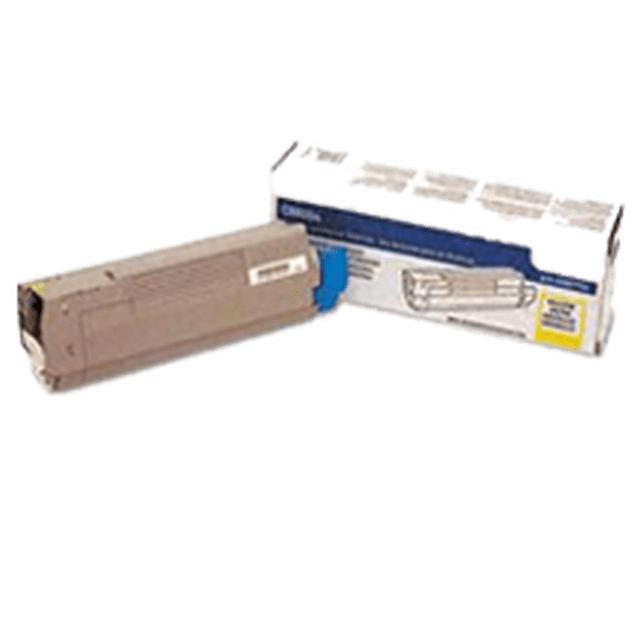 Zoomtoner Cartouche de Toner Laser Compatible OKIDATA 43487733 Jaune pour OKIDATA C8800DN