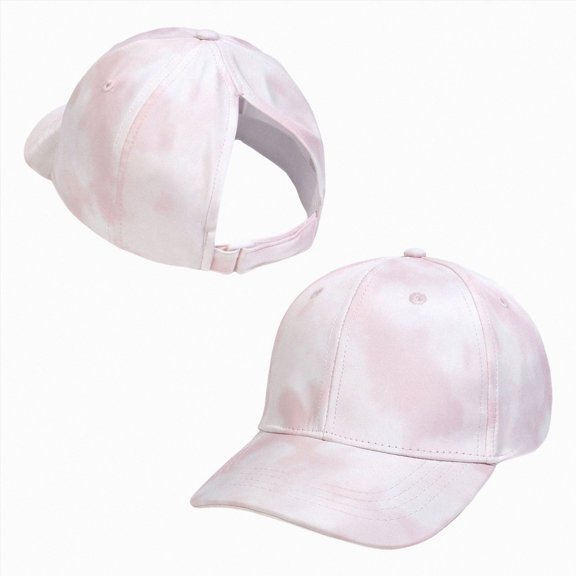 KPOPLK Children's Baseball Cap With Ponytail For Girls Boys Adjustable Summer Hat Visor Hat Junior Tennis Cap Peaked Cap Baseball Cap Sun Visor Hat Summer Hat Sun Hat(2-8 Years,Light Pink)