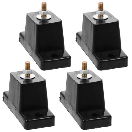 FOMIYES 4pcs Air Conditioner Rubber Pads AC Outdoor Units Mounting Pads Air Conditioner Condensers Pads