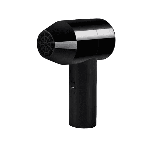 Drying Painting Cordless Hair Dryer Adjustable Portable Air Blower Fast Drying Mini Air Blower Color Fan Accessories,1 * Hair Dryer 1 * USB charger,Black