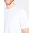 thumbnail image 4 of Athletic Works Men's and Big Men's DriWorks Mesh Tee with Short Sleeves, Sizes XS-5XL, 4 of 5