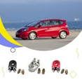 thumbnail image 4 of Riwesomey Adaptador de placa tipo sándwich Termostato Filtro de aceite del motor Pieza de aleación Enfriador compacto sólido Fácil de instalar Tamaño Vehículos, repuestos y accesorios Mis Plata Riwesomey  VI018681-02B, 4 of 6