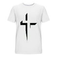 thumbnail image 5 of Kalauyu Mens Round Neck Short Sleeve Graphic Print T Shirt Breathable Fit Casual Short Sleeve, 5 of 5