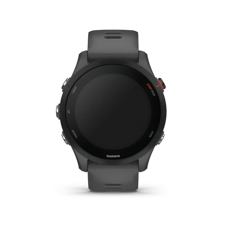 Garmin Forerunner® 255, GPS Running Smartwatch, Advanced Insights,  Long-Lasting Battery, Slate Gray