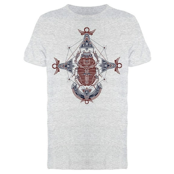 Egyptian Scarab Pharaoh Symbol Tee Men's -Image by Shutterstock