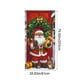 thumbnail image 3 of Cubierta Navideña para Puerta Yww250909006 | Decoración Navideña de Papá Noel (90 X 200 Cm) | Tejido de Poliéster y Licra | Fondo para Fiestas Navideñas | Mantel para Puerta de Entrada, 3 of 6
