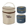 thumbnail image 2 of Bento Box Sealed Large Capacity Round Lunch Plastic Bento Lunchbox With Circular Circle Bento For Adult For Bentgo Adult High Capacity Lunch Boxes, 2 of 8