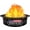 39"ID x 10"H - Smokeless, variant on FEBTECH Smokeless Fire Ring 36" - Carbon Steel Outdoor Fire Ring with Heat Resistant Coating - The Perfect Smokeless Fire Pit Insert for DIY Bonfires, Family Gatherings, and Outdoor Camping