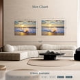 thumbnail image 4 of Elephant Stock Sunset Over Beach Wall Art - Beach Canvas Canvas - 48" x 32", 4 of 8