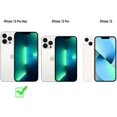 thumbnail image 2 of IBAOLEA Compatible with iPhone 13 Pro Max Case, Liquid Silicone Case, Soft Silk Microfiber Cloth, Gel Rubber Full Body Protection Anti-Shock Cover Drop Protection Case, Blue Blue, 2 of 7