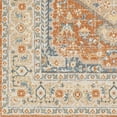 thumbnail image 2 of Lillian SkyBlue/Light brown 5' x 8' Machine Washable Area Rug, 2 of 3