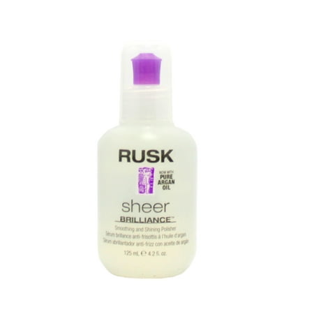 Rusk Sheer Brilliance Smoothing & Shining Polisher 4.2 FL (Best Hair Products For Smooth And Shiny)