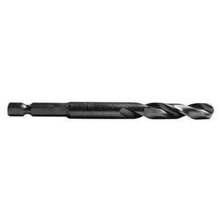UPC: 0081838246327 | CENTURY DRILL AND TOOL 24632 1/2  Black Oxide Jobber Length Drill Bit