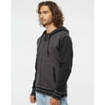 thumbnail image 2 of Independent Trading Co. Heavyweight Varsity Full-Zip Hooded Sweatshirt, 2 of 5