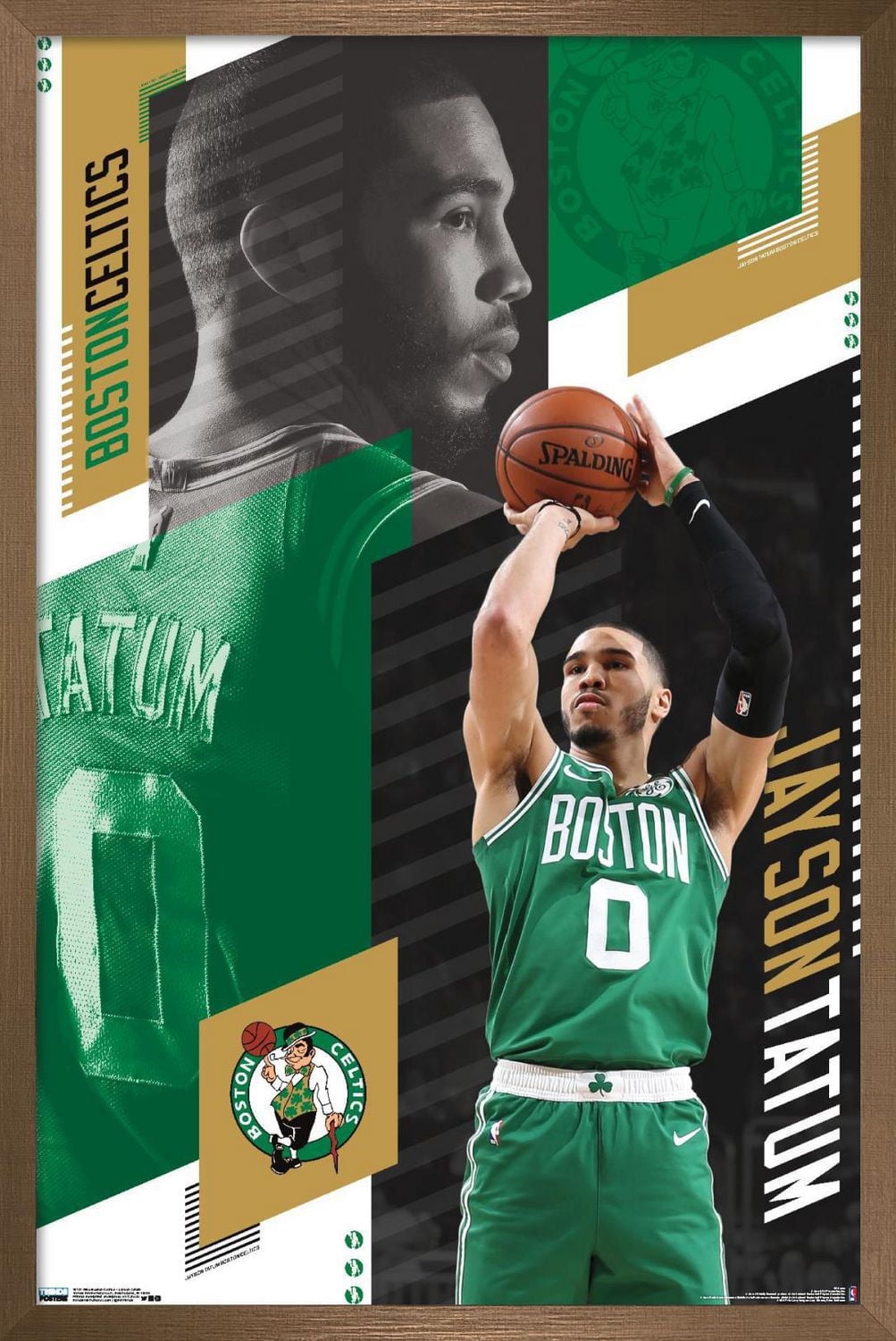 NBA Boston Celtics - Jayson Tatum 19 Wall Poster, 22.375" x 34"