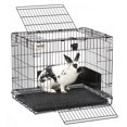 thumbnail image 1 of MidWest 25" Folding Rabbit and Small Animal Cage, 1 of 8