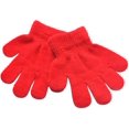 thumbnail image 3 of Gants d'Écriture Tricotés d'Hiver pour Tout-Petits Garçons et Filles, 1 à 3 Ans (Rouge), 3 of 7