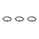 thumbnail image 5 of Jumpingount de tortuga Piedra natural Accesorio de moda Pulseras de la amistad Mejores amigos Regalos para Mujeres Hombres Fósiles de viento negro Type1 NO1, 5 of 6