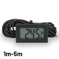 thumbnail image 3 of Greenne Mini Thermometer Temperature Display Digital With Probe 1M - 5M Black Cable, 3 of 5
