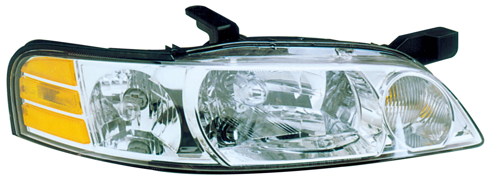 Passenger Right Chrome Headlight Front Lamp for 00-01 Nissan Sentra